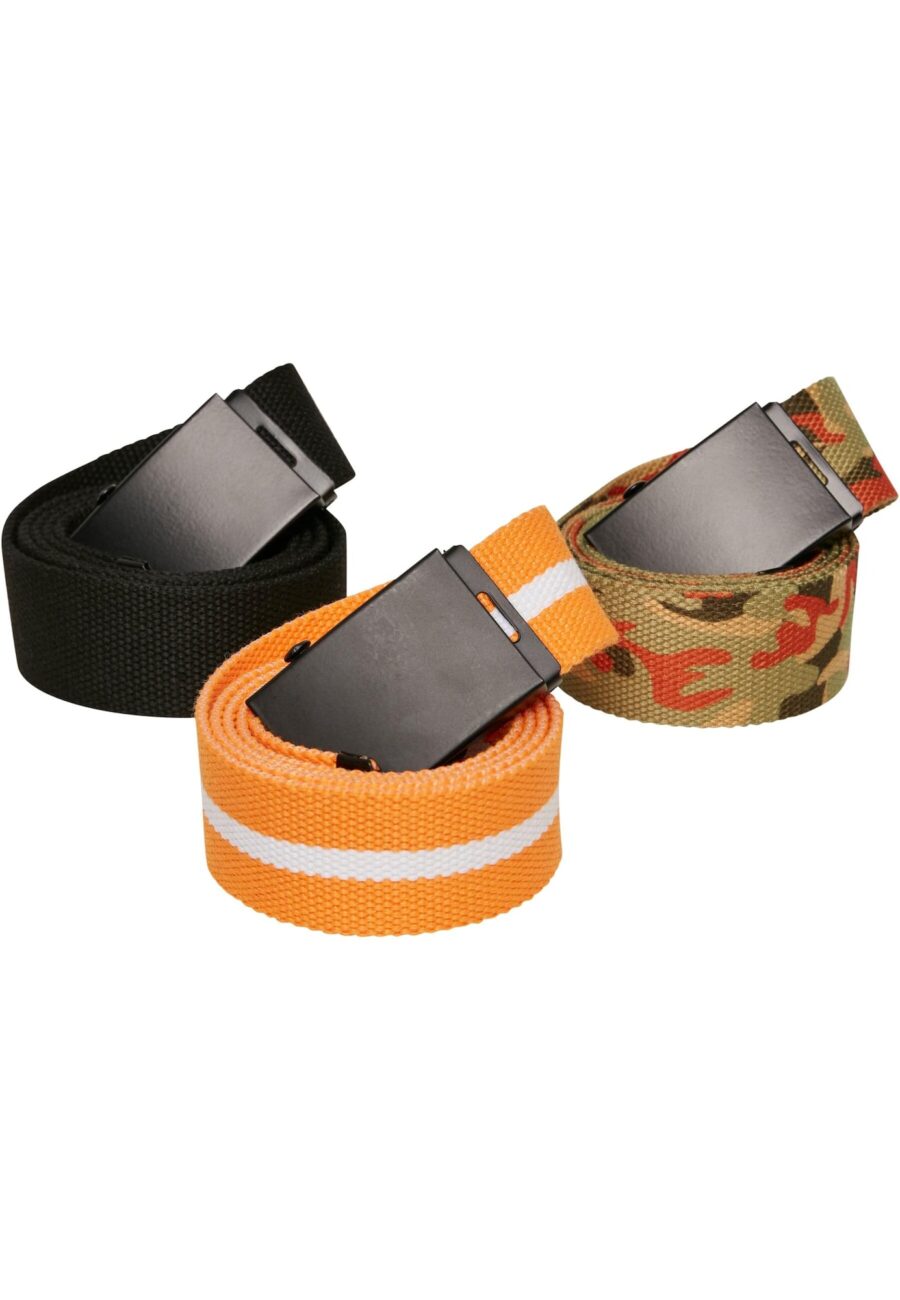 Urban Classics Övek  khaki / világos narancs / fekete / fehér-hu