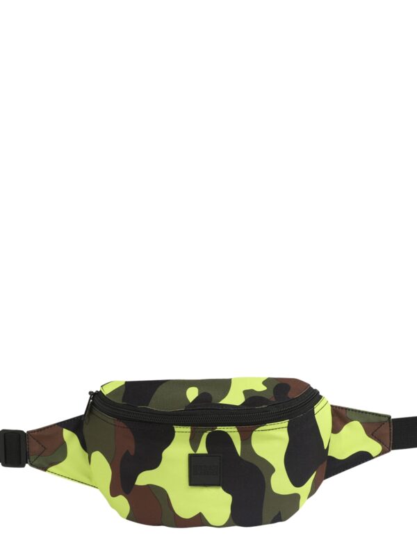 Urban Classics Övtáska 'Camo Hip Bag'  barna / zöld / khaki