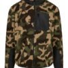 Urban Classics Polár dzseki  bézs / barna / khaki / fekete-hu
