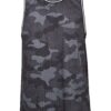 Urban Classics Póló 'Camo Mesh'  szürke / sötétszürke / fekete