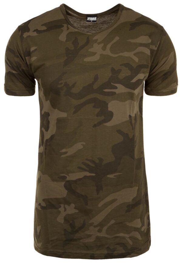 Urban Classics Póló  világosbarna / khaki / olíva
