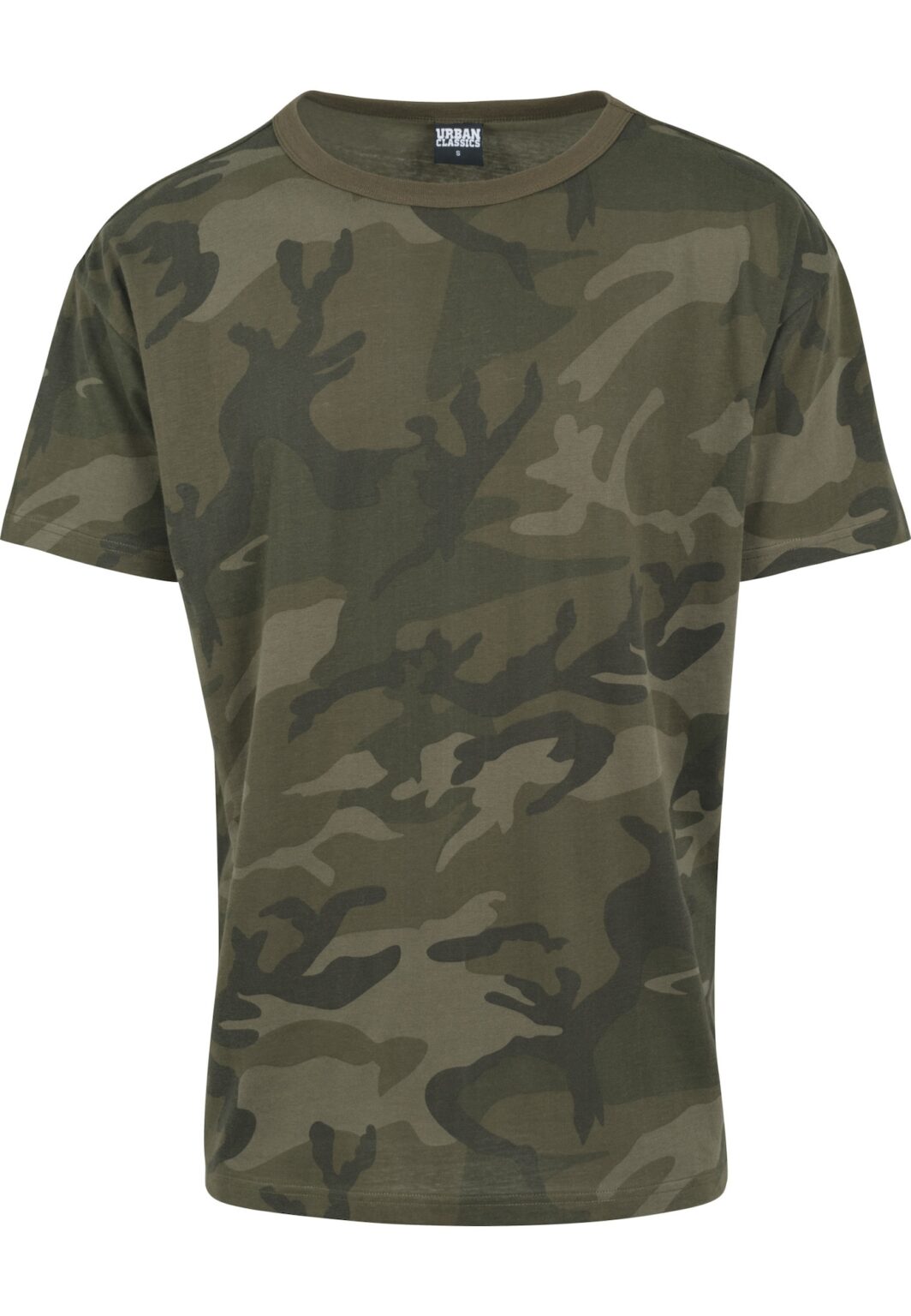 Urban Classics Póló  világosbarna / khaki / olíva / fekete