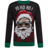Urban Classics Pulóver 'HoHoHo'  bézs / zöld / piros / fekete / fehér-hu