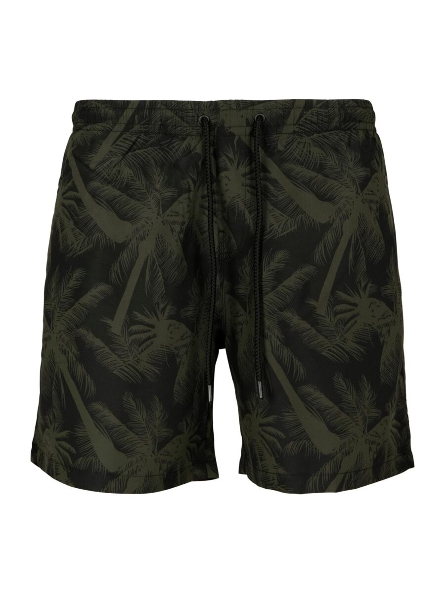 Urban Classics Rövid fürdőnadrágok  khaki / fenyő-hu