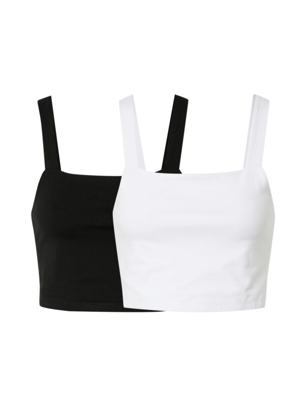 Urban Classics Top  fekete / fehér