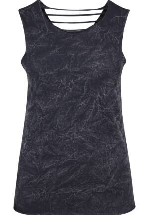Urban Classics Top  fekete melír