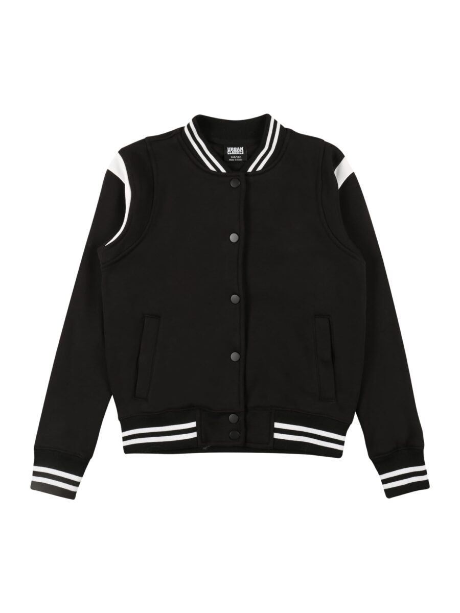 Urban Classics Tréning dzseki  fekete / fehér-hu