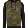 Urban Classics Tréning póló  khaki / olíva / sötétzöld / fekete