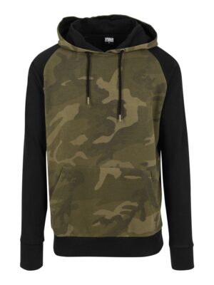 Urban Classics Tréning póló  khaki / olíva / sötétzöld / fekete