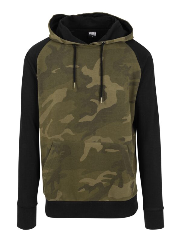 Urban Classics Tréning póló  khaki / olíva / sötétzöld / fekete