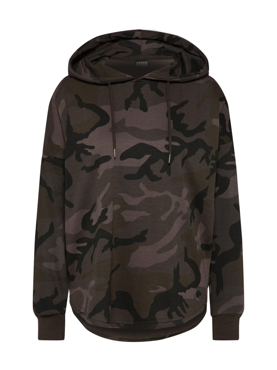 Urban Classics Tréning póló  sötét barna / khaki