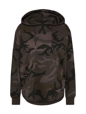 Urban Classics Tréning póló  sötét barna / khaki