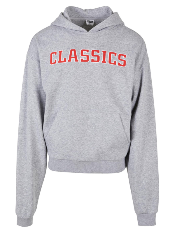 Urban Classics Tréning póló  szürke melír / piros / fehér-Hungary