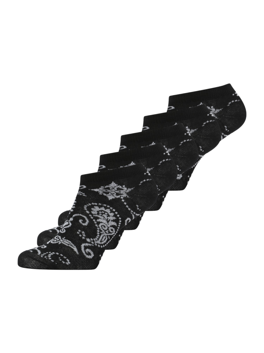 Urban Classics Zokni 'Bandana'  fekete / piszkosfehér-Ár