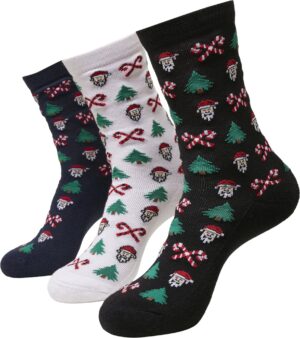 Urban Classics Zokni 'Grumpy Santa'  vegyes színek-hu