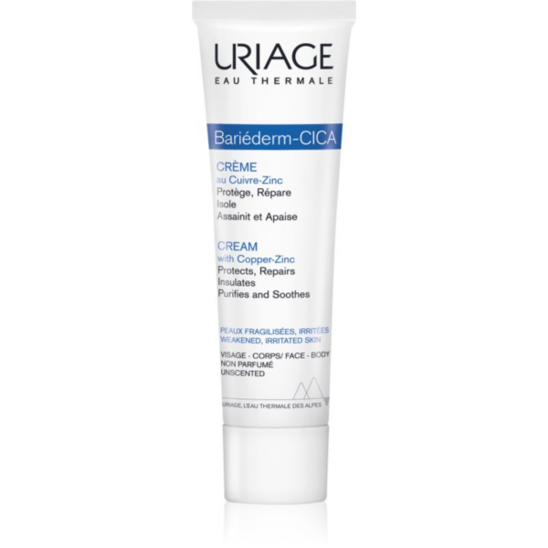 Uriage Bariéderm Cica-Cream with Copper-Zinc reparatív krém cinkkel és rézzel pantenollal 100 ml-Eredeti
