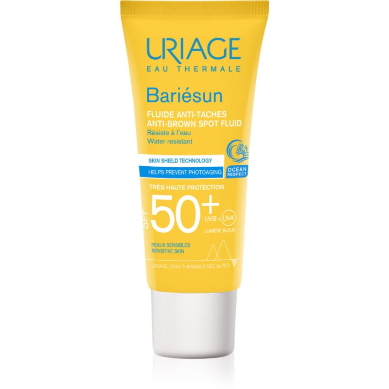 Uriage Bariésun Anti-Brown Spot Fluid SPF 50+ bőrvédő folyadék magas UV védelemmel 40 ml-Eredeti