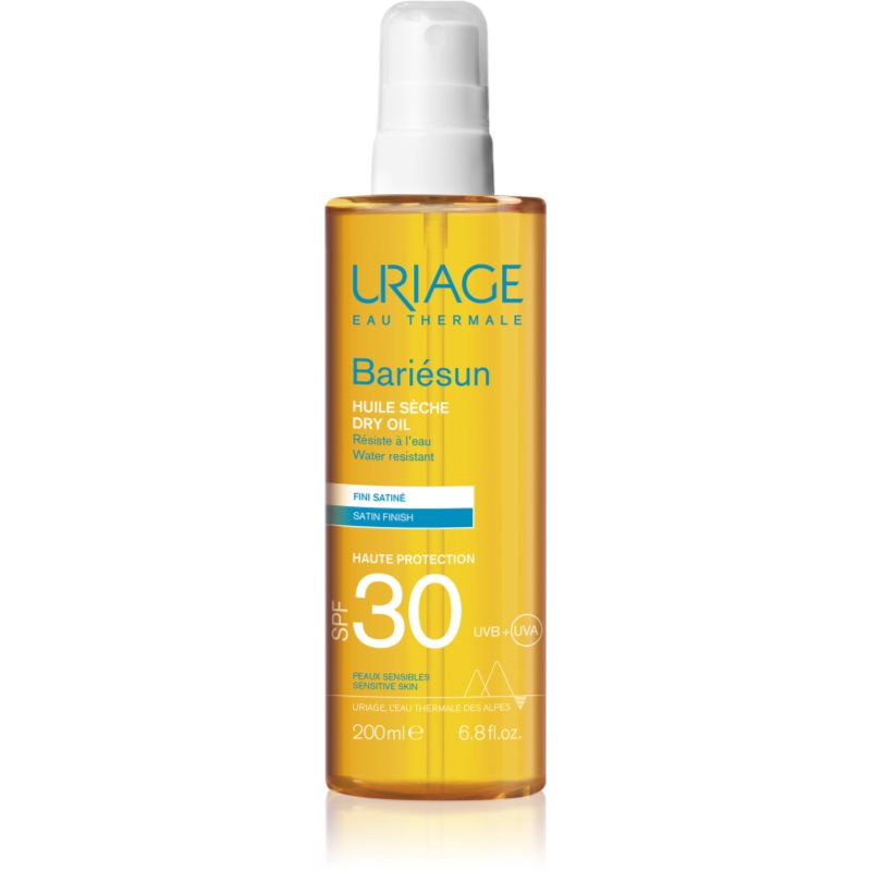 Uriage Bariésun Dry Oil SPF 30 száraz olaj napozáshoz SPF 30 200 ml-Ár
