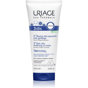 Uriage Bébé 1st Anti-Itch Soothing Oil Balm nyugtató balzsam száraz és atópiás bőrre gyermekeknek születéstől kezdődően 200 ml-Eredeti