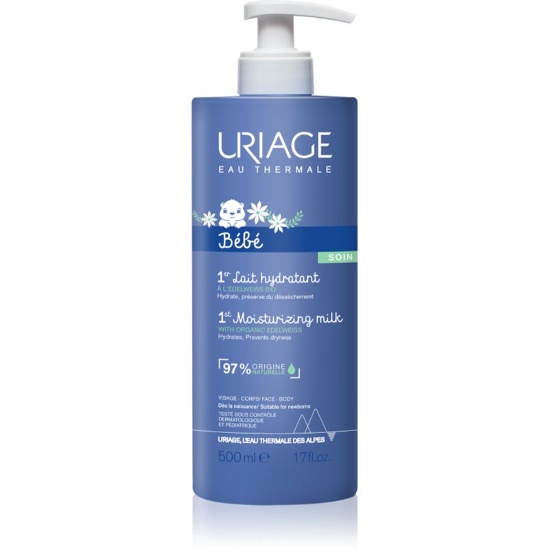 Uriage Bébé 1st Moisturizing Milk hidratáló tej gyermekeknek születéstől kezdődően 500 ml-Ár