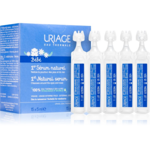 Uriage Bébé 1st Natural Serum szérum megnyugtatja a szemet és az orr nyálkahártyáját 15x5 ml-Ár