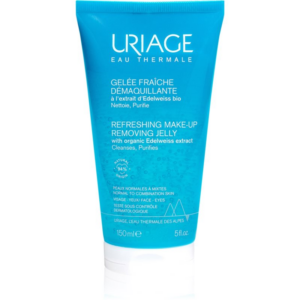 Uriage Eau Thermale Make-Up Removing Jelly frissítő tisztító gél kombinált és zsíros bőrre 150 ml-Ár