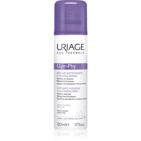 Uriage Gyn-Phy Intimate Hygiene Cleansing Mist permet az intim részekre 50 ml-Eredeti