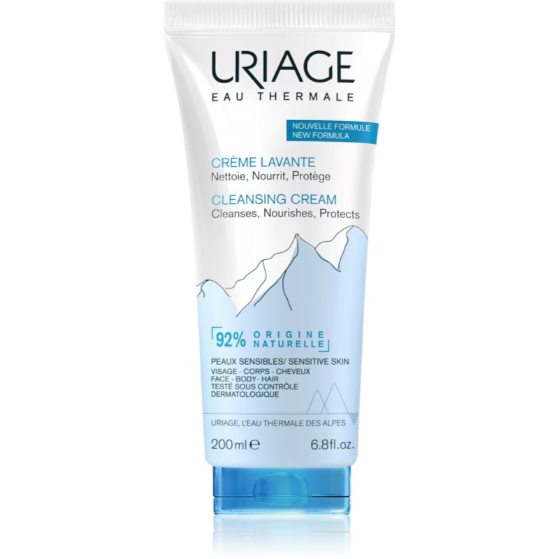Uriage Hygiène Cleansing Cream tápláló tisztító krém testre és arcra 200 ml-Eredeti