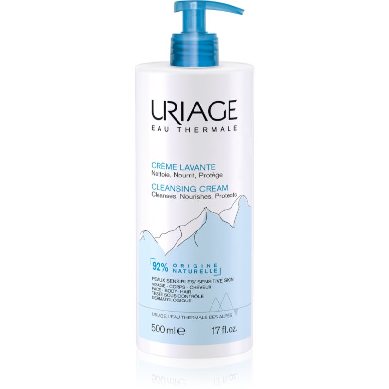 Uriage Hygiène Cleansing Cream tápláló tisztító krém testre és arcra 500 ml-Ár