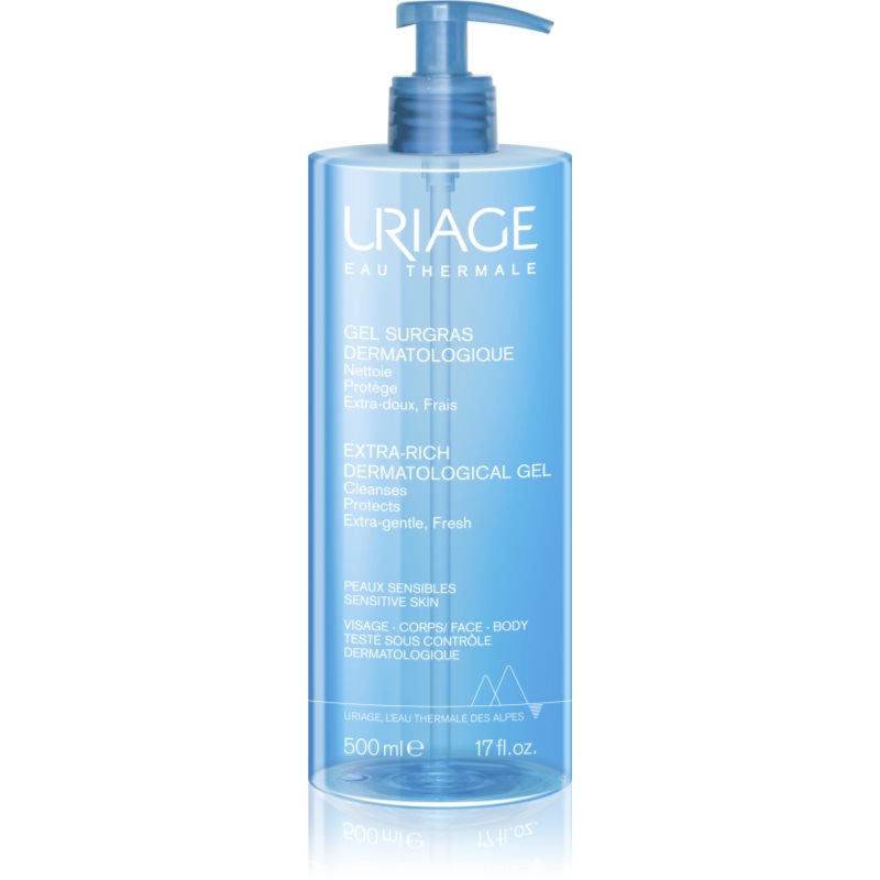 Uriage Hygiène Extra-Rich Dermatological Gel tisztító gél arcra és testre 500 ml-Ár