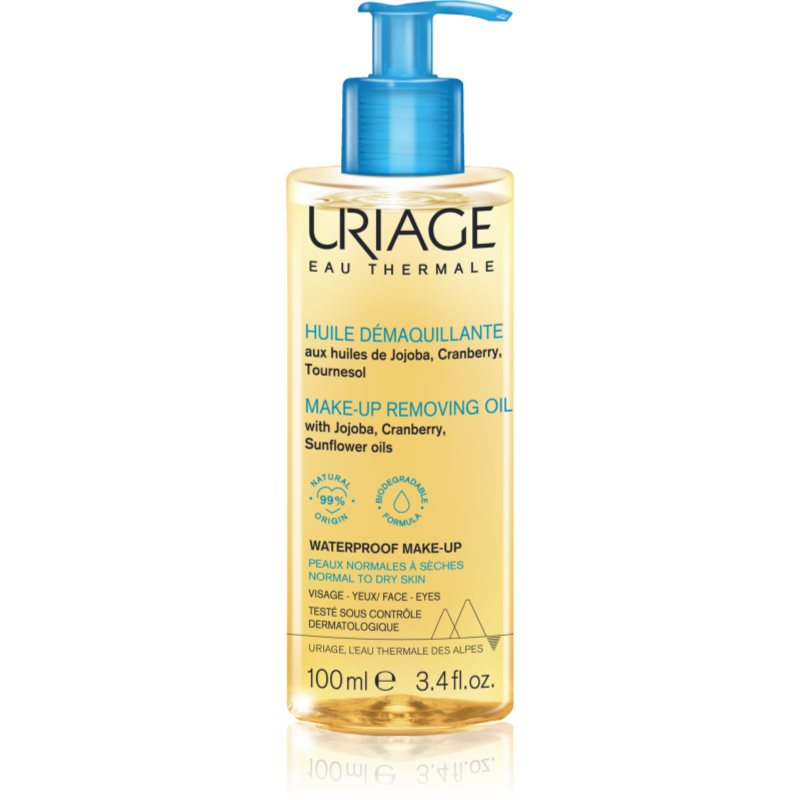 Uriage Hygiène Make-up Removing Oil tisztító olaj normál és száraz bőrre 100 ml-Ár