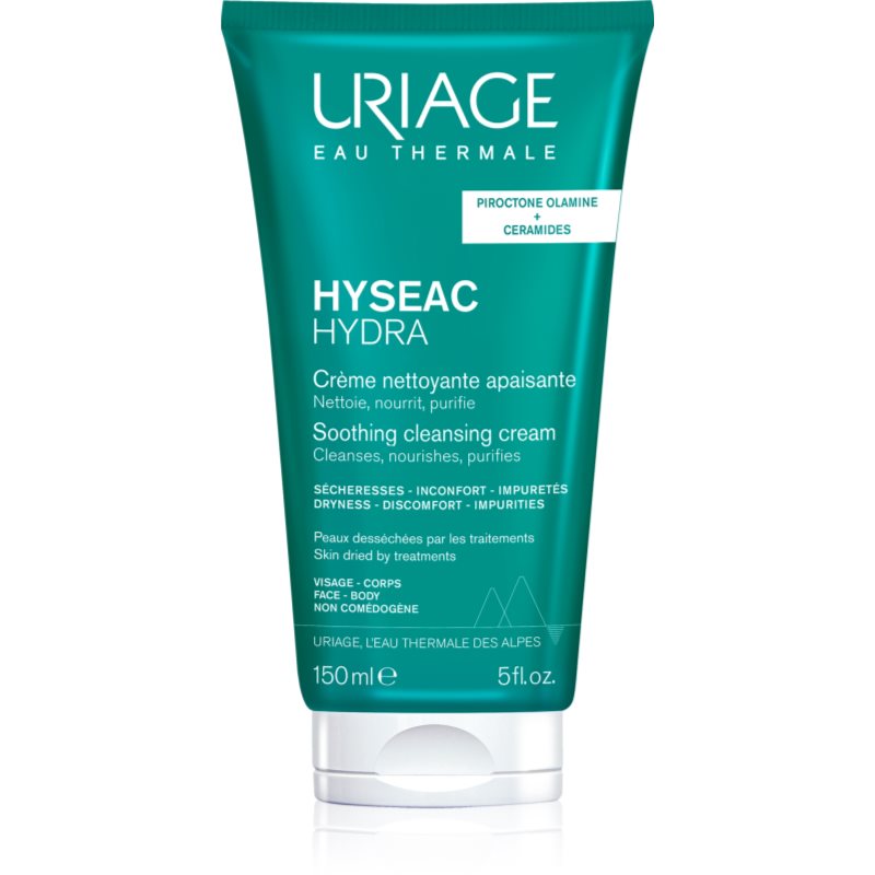 Uriage Hyséac Hydra Soothing Cleansing Cream nyugtató és tisztító krém a bőrhibákra 150 ml-Eredeti