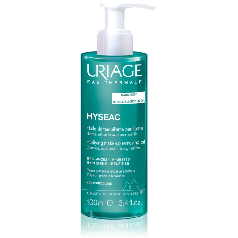 Uriage Hyséac Purifying Make-up Removing Oil tisztító olaj az aknéra hajlamos zsíros bőrre 100 ml-Ár