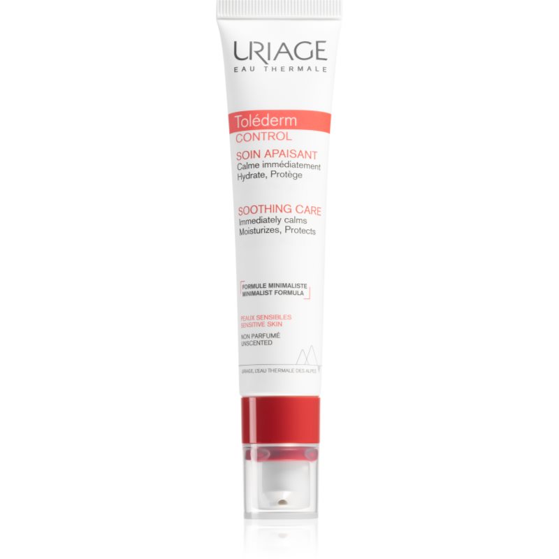 Uriage Toléderm Control Soothing Care nyugtató ápolás az érzékeny és intoleráns bőrre 40 ml-Ár
