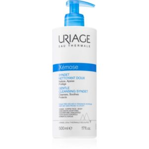 Uriage Xémose Gentle Cleansing Syndet finoman tisztító géles krém száraz és atópiás bőrre 500 ml-Eredeti