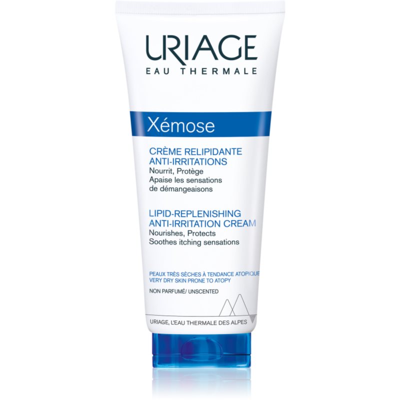 Uriage Xémose Lipid-Replenishing Anti-Irritation Cream lipidfeltöltő nyugtató krém nagyon száraz