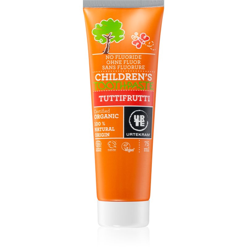 Urtekram Children's Toothpaste Tutti-Frutti fogkrém gyermekeknek 75 ml-Eredeti