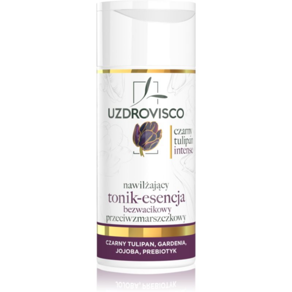 Uzdrovisco Black Tulip Intense Moisturizing Tonic-Essence hidratáló arctonik érett bőrre 150 ml