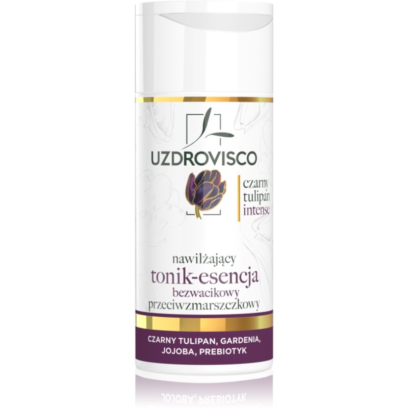 Uzdrovisco Black Tulip Intense Moisturizing Tonic-Essence hidratáló arctonik érett bőrre 150 ml