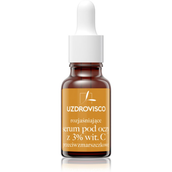 Uzdrovisco Eyebright Brightening Eye Serum élénkítő szemszérum C vitamin 15 ml