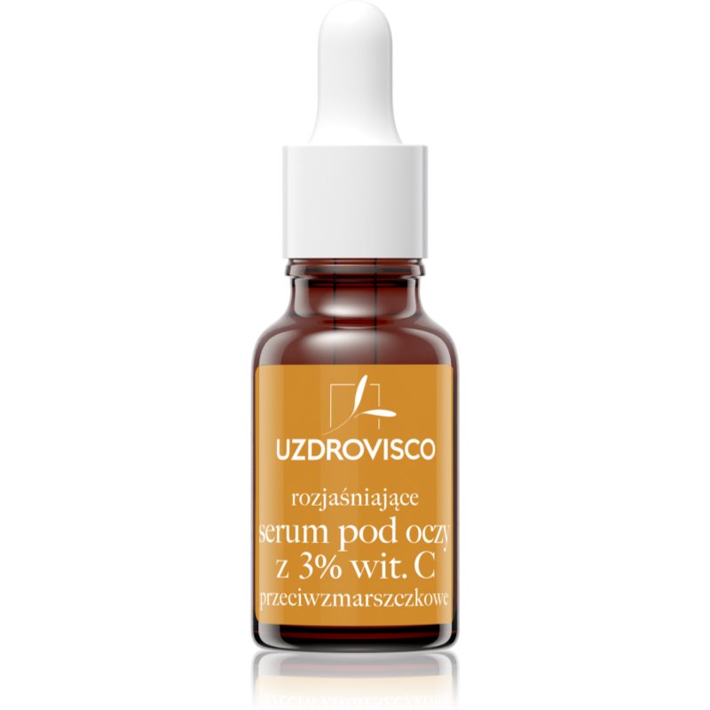 Uzdrovisco Eyebright Brightening Eye Serum élénkítő szemszérum C vitamin 15 ml
