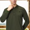 V4007 DEWBERRY MEN'S SWEATSHIRT-PLAIN KHAKI