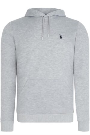 V4011 DEWBERRY MEN'S HOODED SWEATSHIRT-GREY