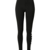 VANS Leggings  fekete / fehér-hu
