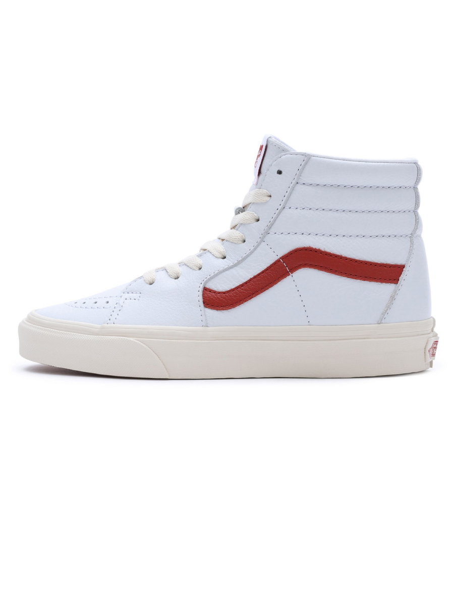 VANS Magas szárú sportcipők 'SK8-HI'  piros / piszkosfehér-Ár