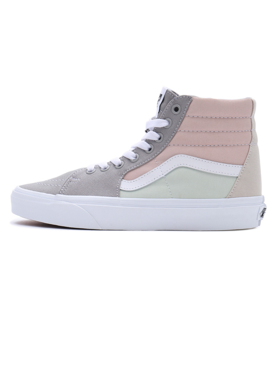 VANS Magas szárú sportcipők 'SK8-HI'  szürke / pasztellzöld / pasztell-rózsaszín / fehér-Ár
