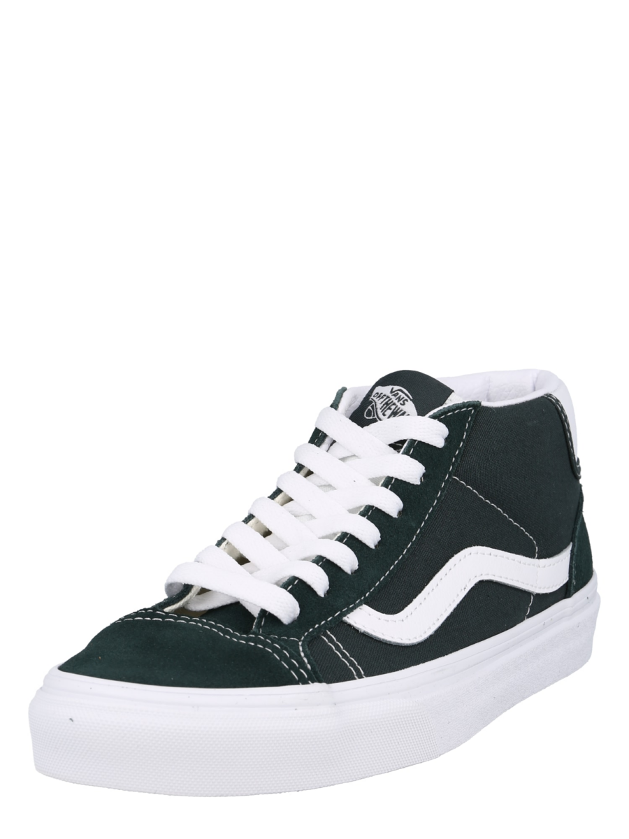 VANS Magas szárú sportcipők 'Skool 37'  sötétzöld / fehér-Hungary