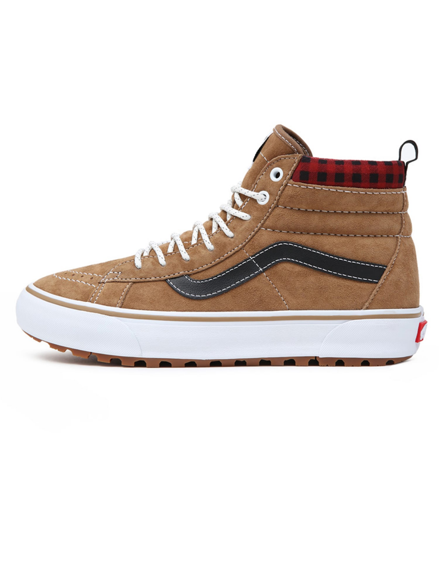 VANS Magas szárú sportcipők  barna / fekete / fehér-Ár