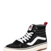 VANS Magas szárú sportcipők  fekete / fehér-hu