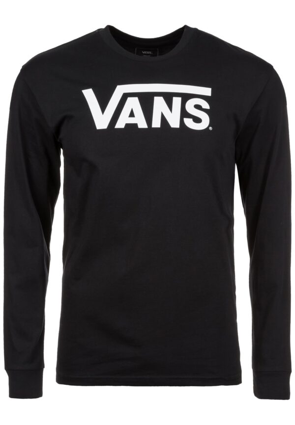 VANS Póló 'Classic'  fekete / fehér